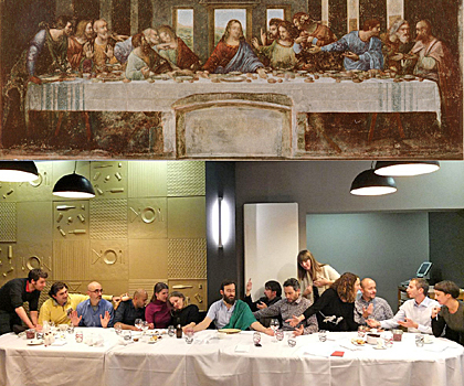 VanGoYourself : The Last Supper, Leonardo da Vinci