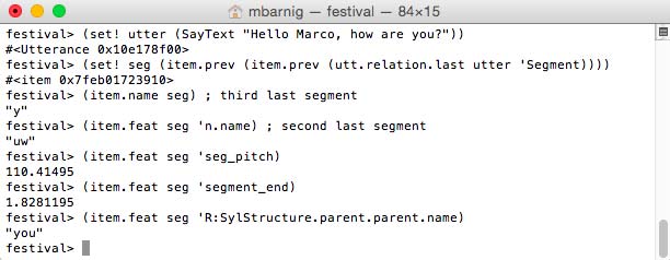 Utterance Segment