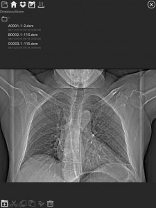 DICOM Mobile Dropbox Panel