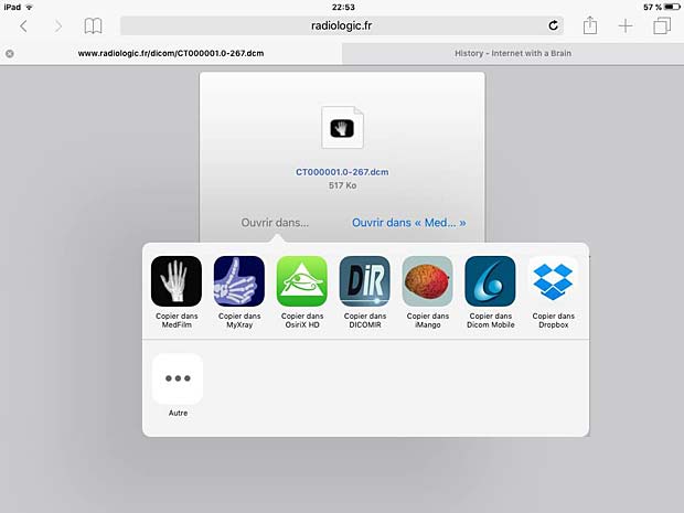 Safari .dcm files