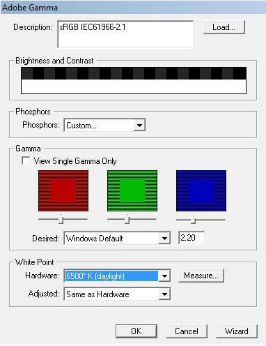 Display Calibration Tool Adobe_gamma