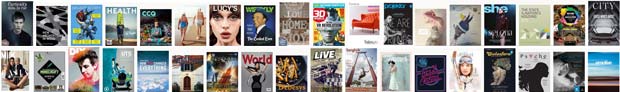 Magazines on the electronic publishing platform Issuu