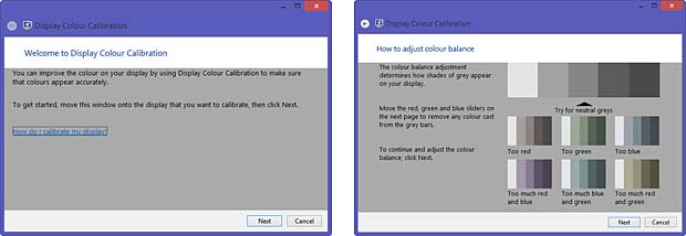 Windows Display Calibration Tool