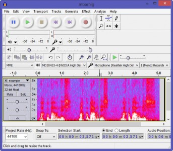 audacity spectrogram audacity spectrogram